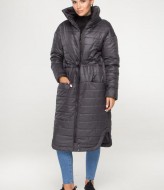 Женское демисезонное пальто из плащевки  OZM-M39A430