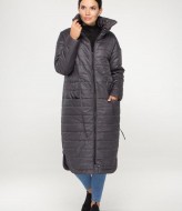 Женское демисезонное пальто из плащевки  OZM-M39A430