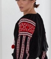 Свитер вышиванка  AMU-1032A599