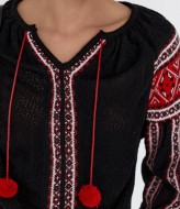 Свитер вышиванка  AMU-1032A599