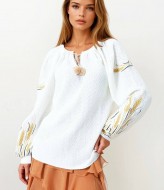 Свитер вышиванка  AMU-1064A699