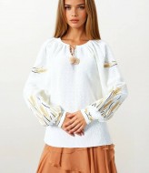 Свитер вышиванка  AMU-1064A699