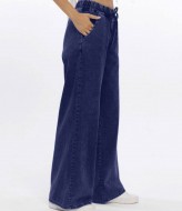 Джинсы с широкими штанинами  AMU-6241A580