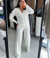 В`язанный костюм з кофтою   AMU-7024A1250 