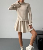 Костюм ангора с юбкой  COB-824A449