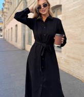 Вельветовое платье рубашка  SF-5673A500