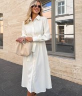 Вельветовое платье рубашка  SF-5673A500