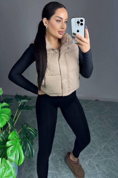 Жилетка короткая IPO-19208A550 Жилетка короткая IPO-19208A550