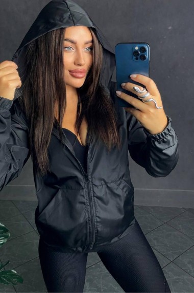 Женская ветровка с капюшоном IPO-618A299 Женская ветровка с капюшоном IPO-618A299