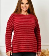 Свитер женский в полоску  ST-204A250