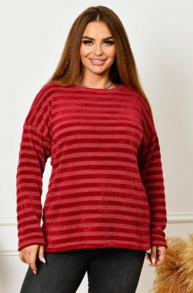 Свитер женский в полоску  ST-204A250 Свитер женский в полоску  ST-204A250