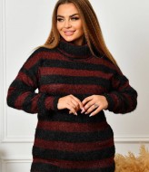 Свитер в полоску тренд  ST-208A200