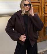 Женский бомбер оверсайз  SOL-3032A850