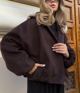 Женский бомбер оверсайз  SOL-3032A850