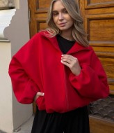 Женский бомбер оверсайз  SOL-3032A850