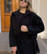 Женский бомбер оверсайз  SOL-3032A850