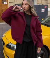 Женский бомбер оверсайз  SOL-3032A850