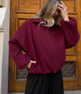 Женский бомбер оверсайз  SOL-3032A850