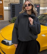 Женский бомбер оверсайз  SOL-3032A850