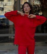  Костюм с широкими брюками SOL-2962A400