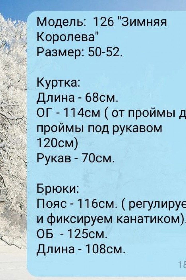 Теплый зимний костюм MB-126A44