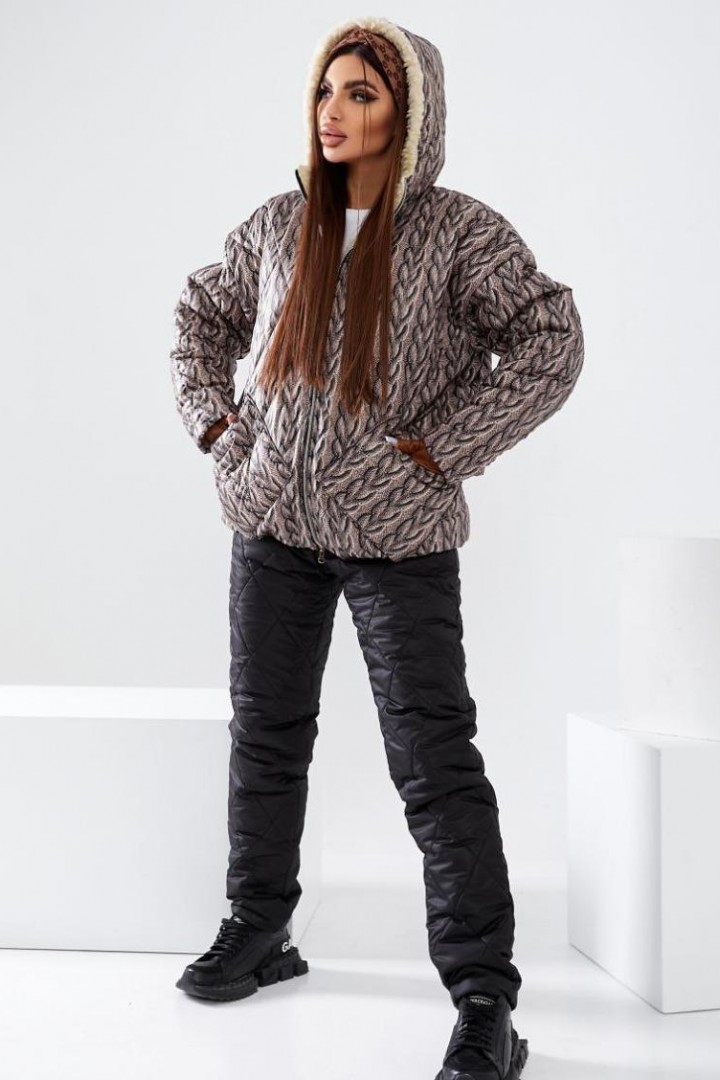 Теплий зимовий костюм коси  MB-134A38 