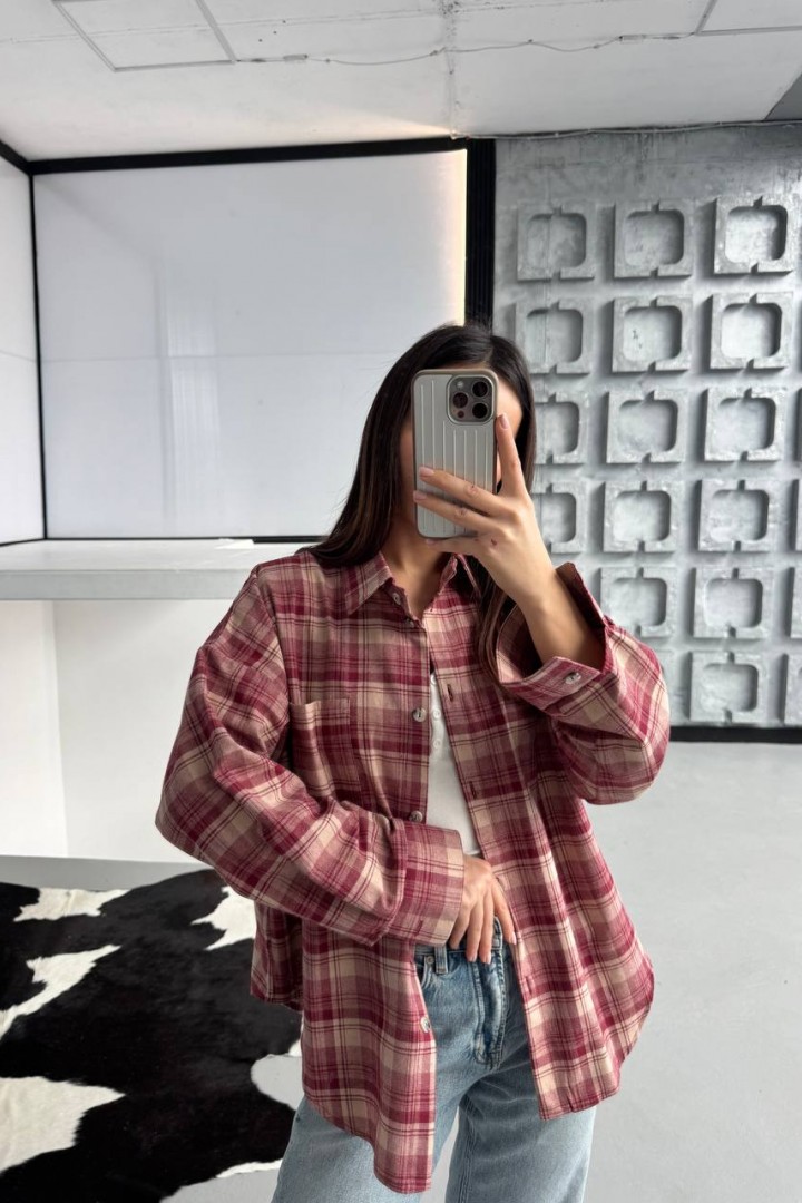 Фланелева сорочка ANM-359A500