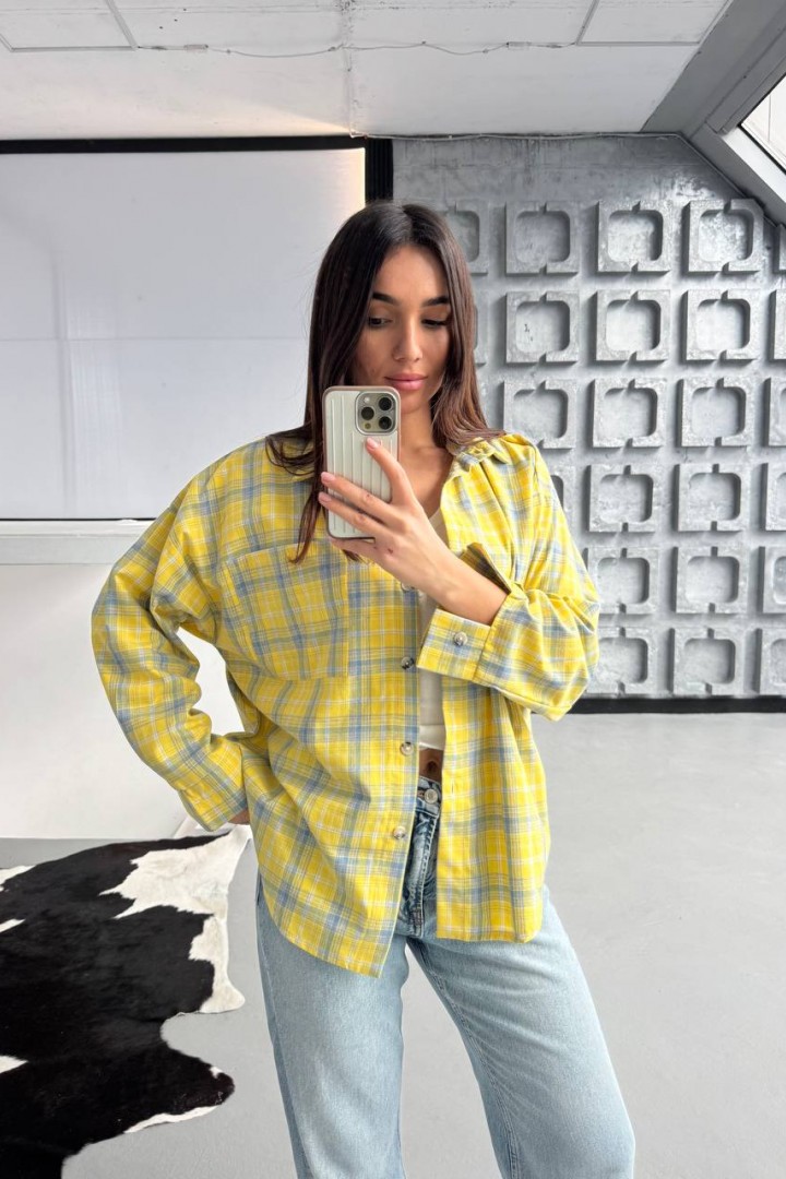 Фланелева сорочка ANM-359A500