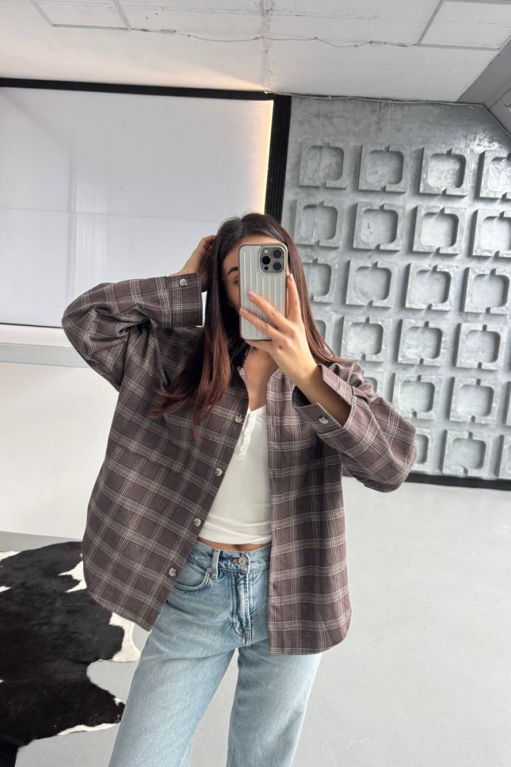 Фланелева сорочка ANM-359A500