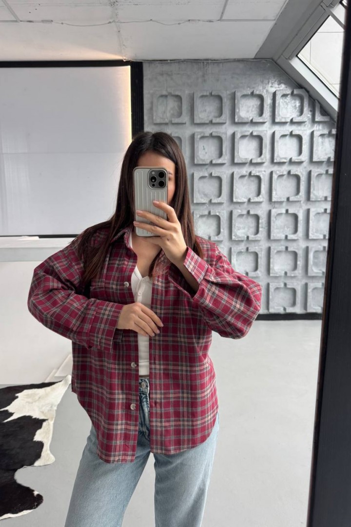 Фланелева сорочка ANM-359A500