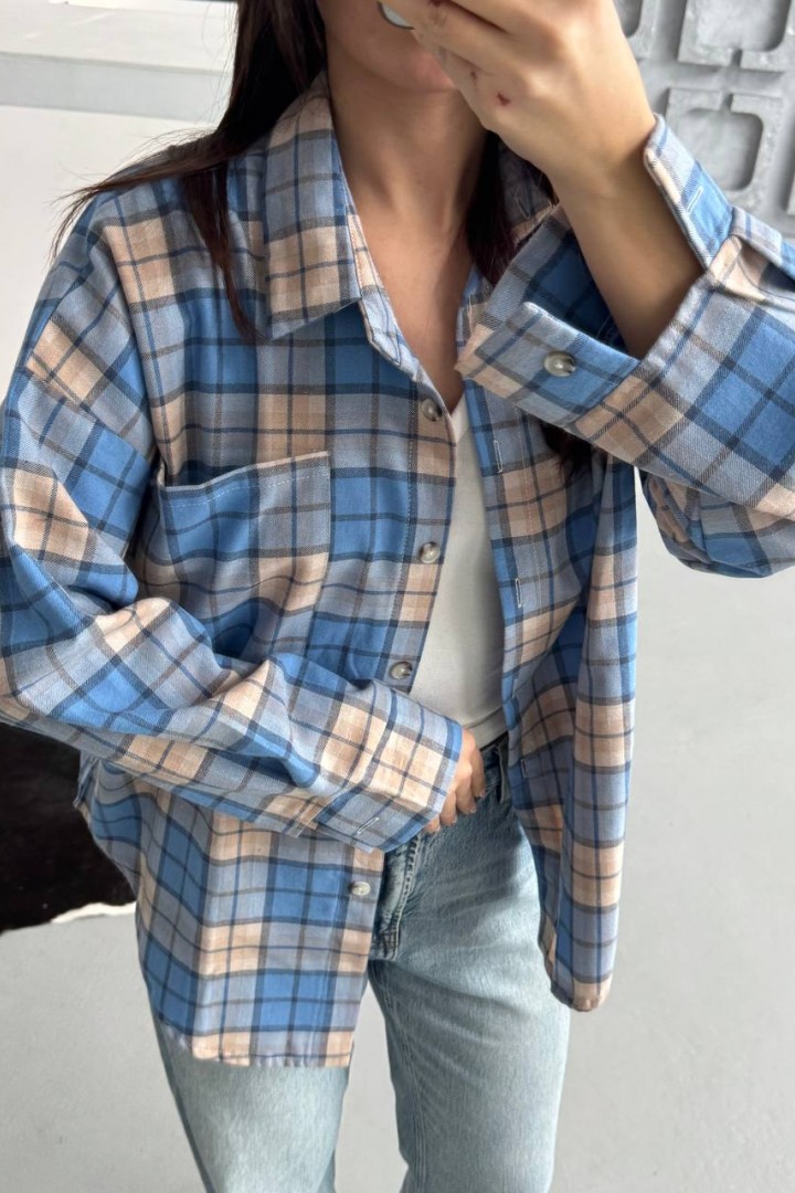 Фланелева сорочка ANM-359A500