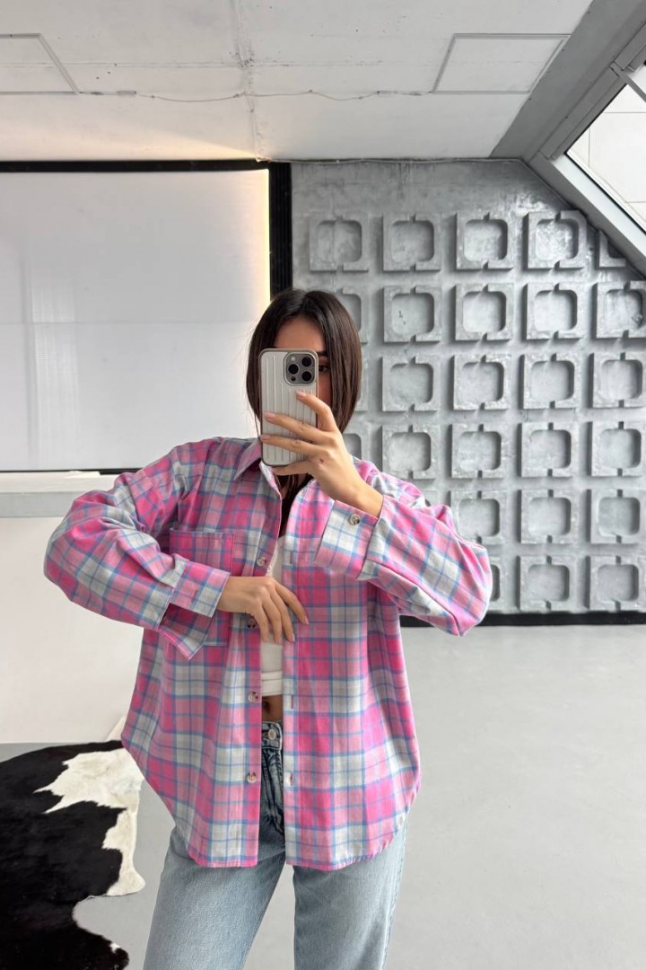 Фланелева сорочка ANM-359A500