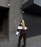 Спортивный теплый костюм LUC-673.1A789