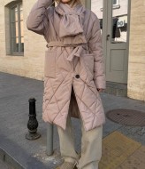 Пальто с воротником кашнэ AM-5337A1100