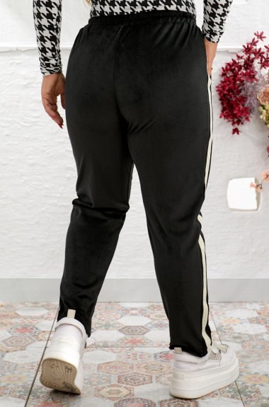 Велюровые штаны на флисе AJ-17182.1A410