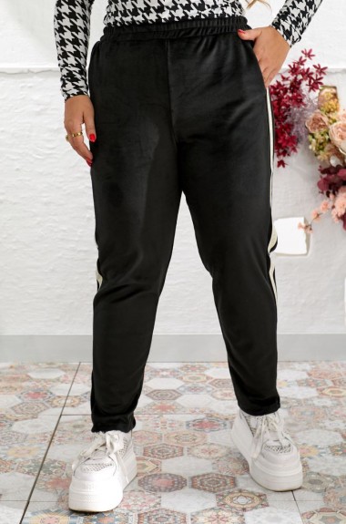 Велюровые штаны на флисе AJ-17182.1A410