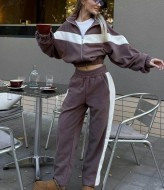 Тёплый спортивный женский костюм  JK-025A700