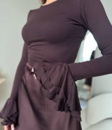 Лонгслив с воланами MV-859A400