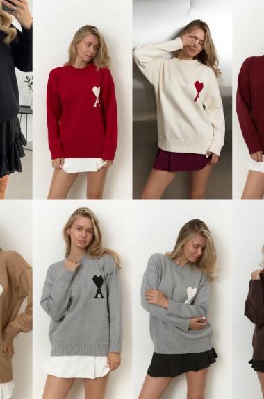 Свитер Ami MV-260925A1300 Свитер Ami MV-260925A1300