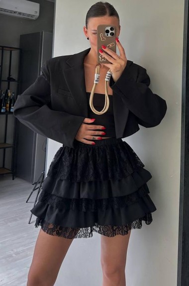 Короткая юбка шорты  MV-869A650