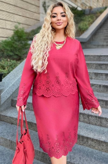 Женский костюм с юбкой миди AD-7848.1A340