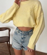 Свитер с вышивкой AMU-2442A650