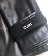 Теплые кожаные лосины  IPO-160A179