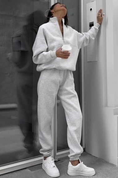 Костюм спортивный с начесом ANM-117A550