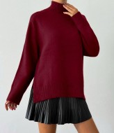 Женский свитер с горлом  AMU-2474A630