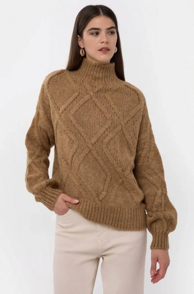 Светер зі спущенним рукавом AMU-6817A640 Светер зі спущенним рукавом AMU-6817A640