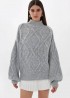 Свитер со спущенным рукавом AMU-6817A640