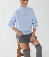 Свитер со спущенным рукавом  AMU-6817A640