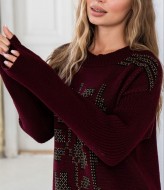 Платье вязанное  Вербена  ZAB-1112A665