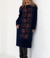 Платье вязанное  Вербена  ZAB-1112A665